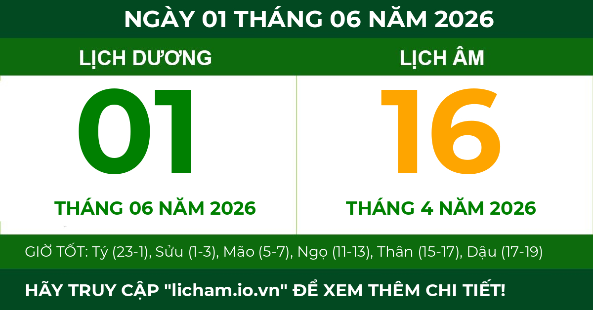 lịch âm ngày 01-06-2026