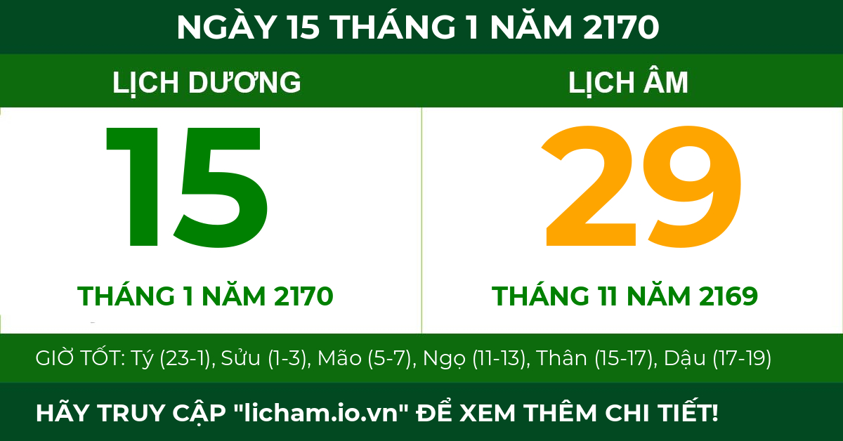 lịch âm ngày 15 tháng 1 năm 2170