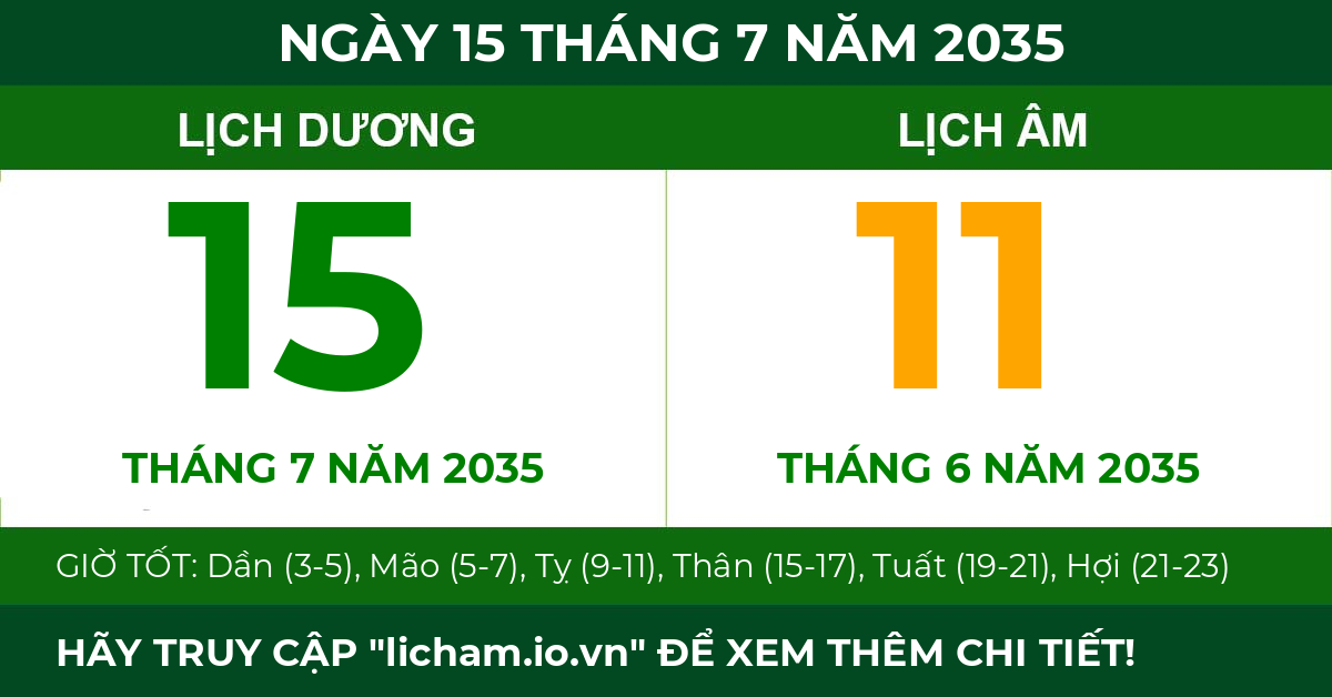 lịch âm ngày 15 tháng 7 năm 2035
