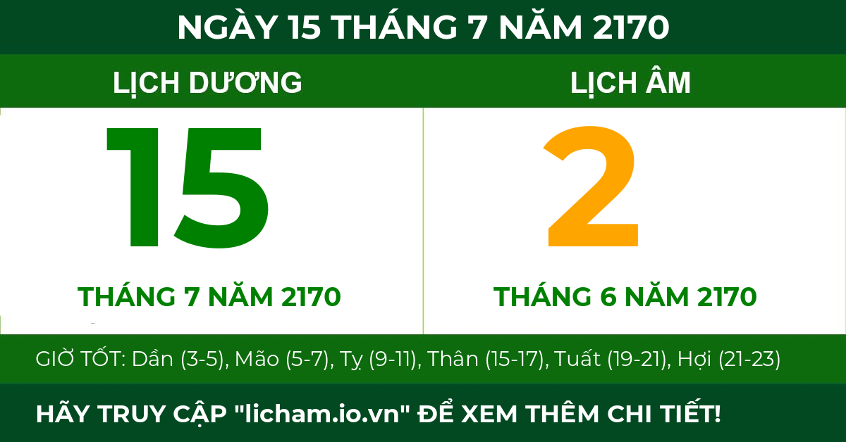lịch âm ngày 15 tháng 7 năm 2170