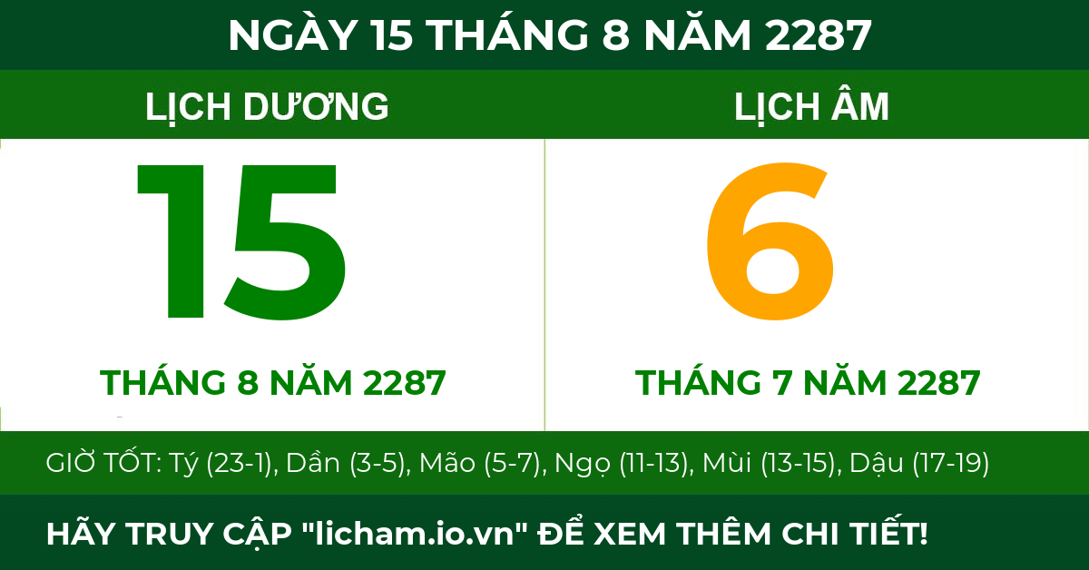 lịch âm ngày 15 tháng 8 năm 2287