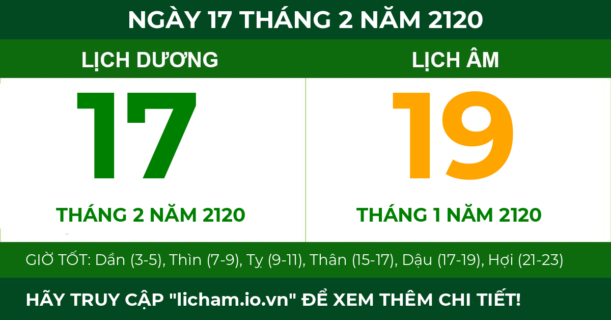 lịch âm ngày 17 tháng 2 năm 2120