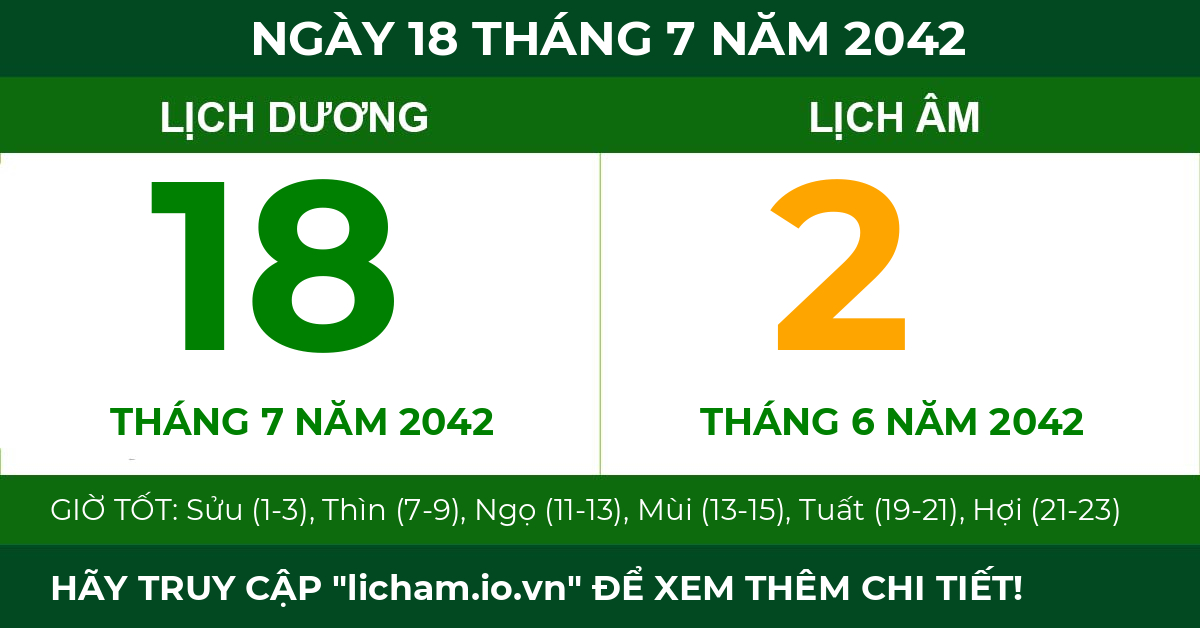 lịch âm ngày 18 tháng 7 năm 2042