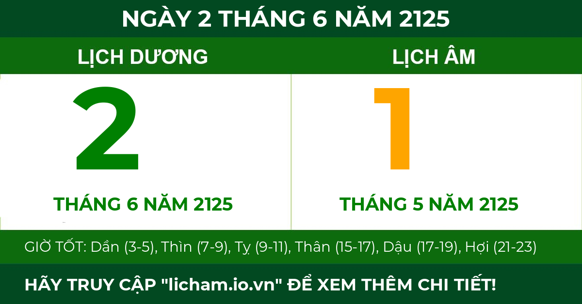 lịch âm ngày 2 tháng 6 năm 2125