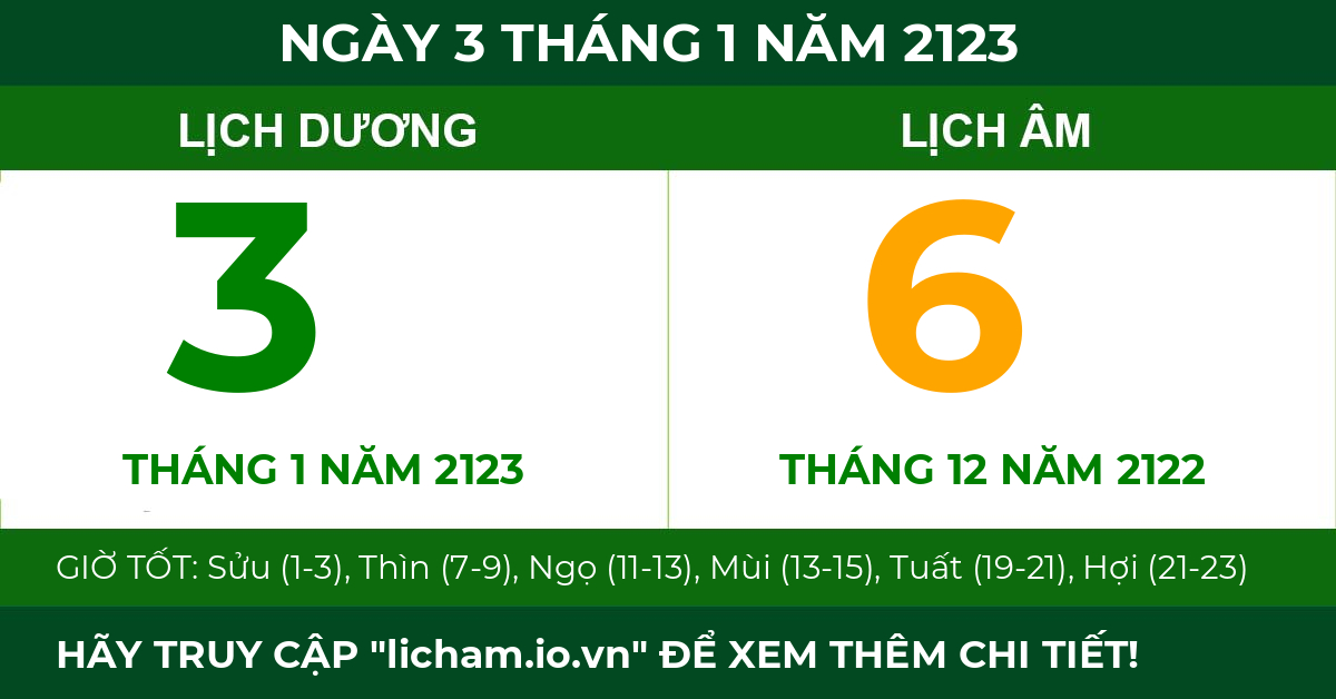 lịch âm ngày 3 tháng 1 năm 2123