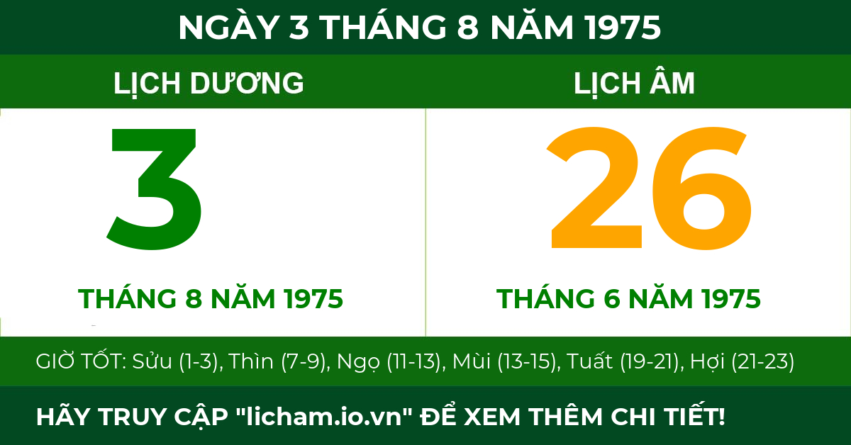 lịch âm ngày 3 tháng 8 năm 1975