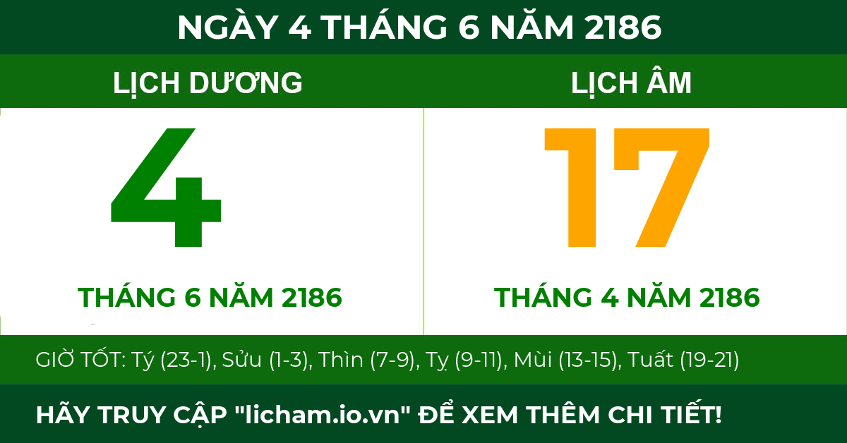 lịch âm ngày 4 tháng 6 năm 2186