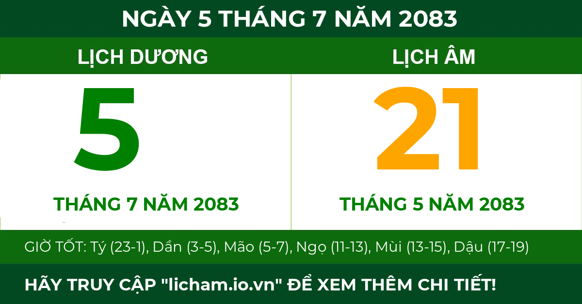 lịch âm ngày 5 tháng 7 năm 2083
