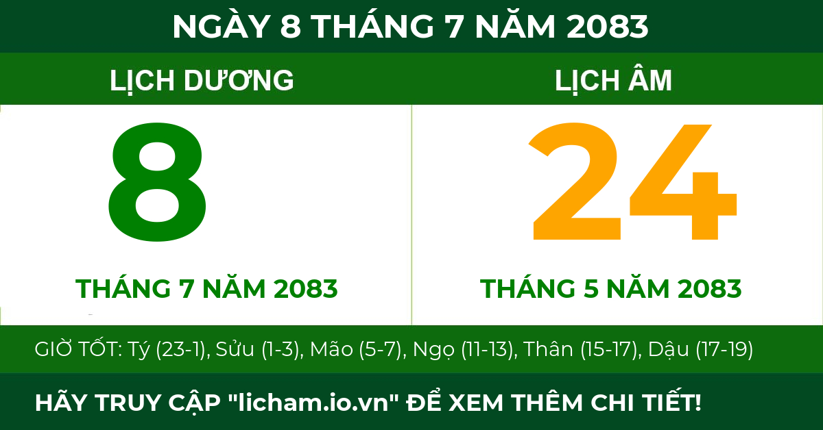 lịch âm ngày 8 tháng 7 năm 2083