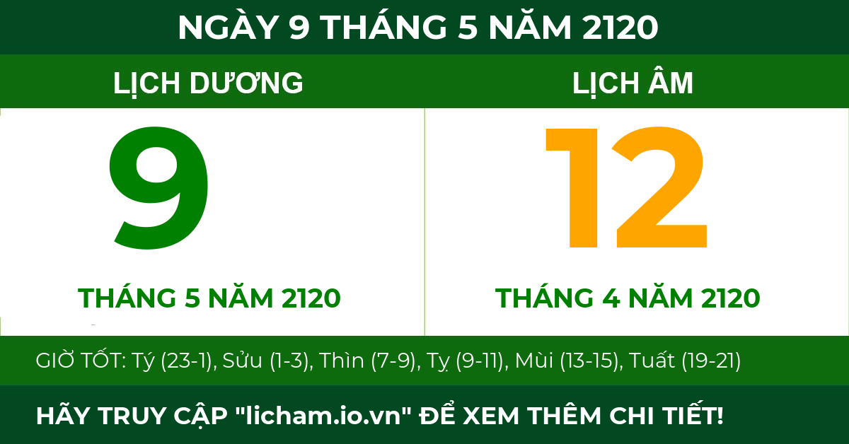 lịch âm ngày 9 tháng 5 năm 2120