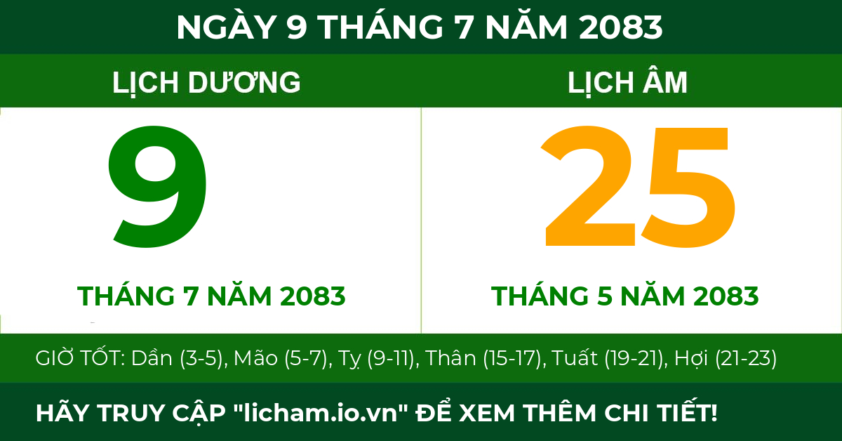 lịch âm ngày 9 tháng 7 năm 2083